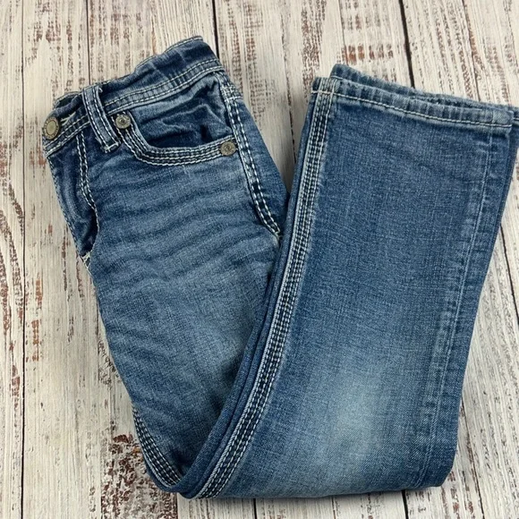 BKE “ CONNER” boot cut leg blue jeans  size 6 - Picture 10 of 14